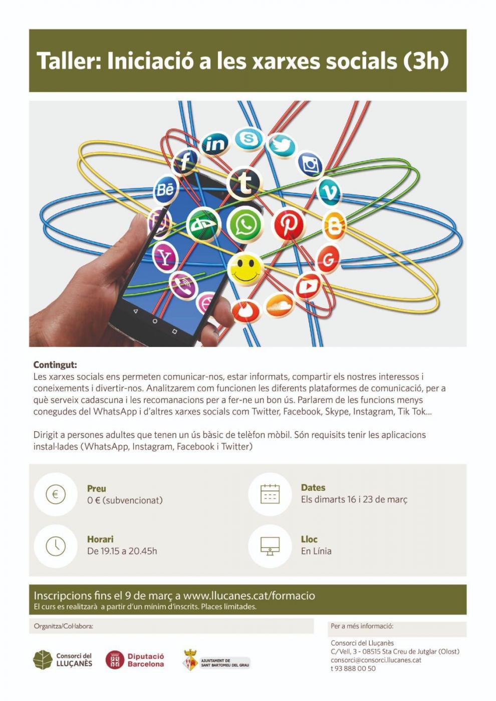 Curs d'iniciació a les xarxes socials